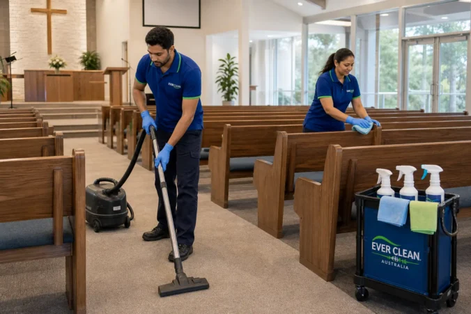 church cleaning